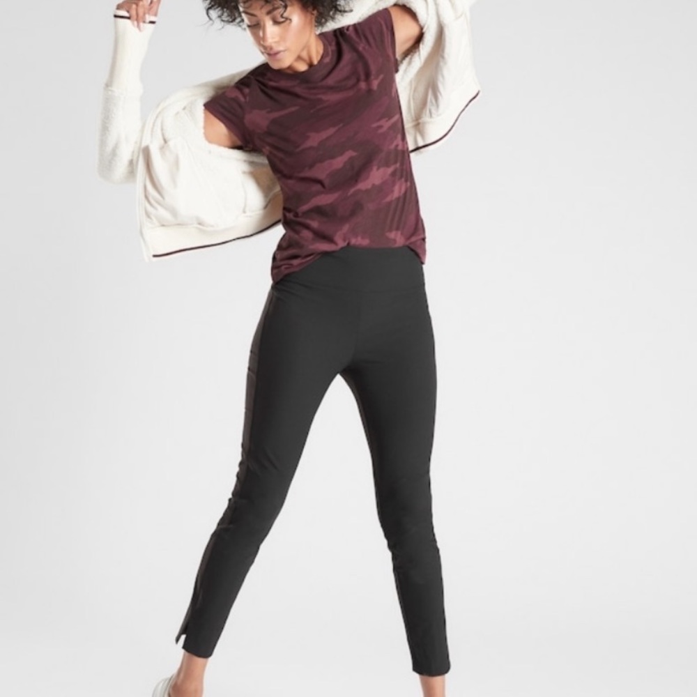 Athleta Organic Daily Camo Crew
